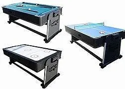 Air Hockey, Pool and Ping Pong