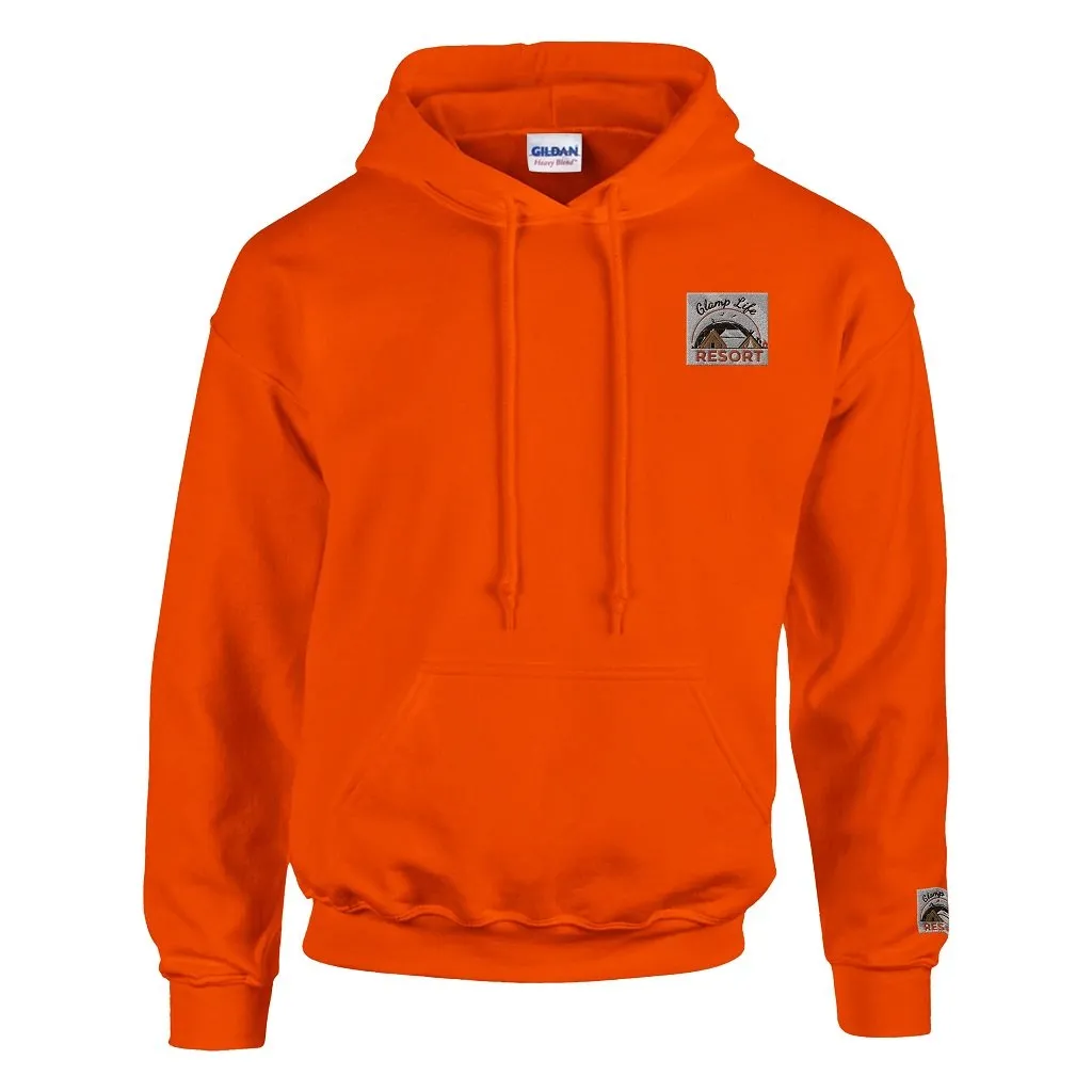 Unisex Glamp Life Resort Hoodie – Heavy Blend Cotton-Polyester Design
