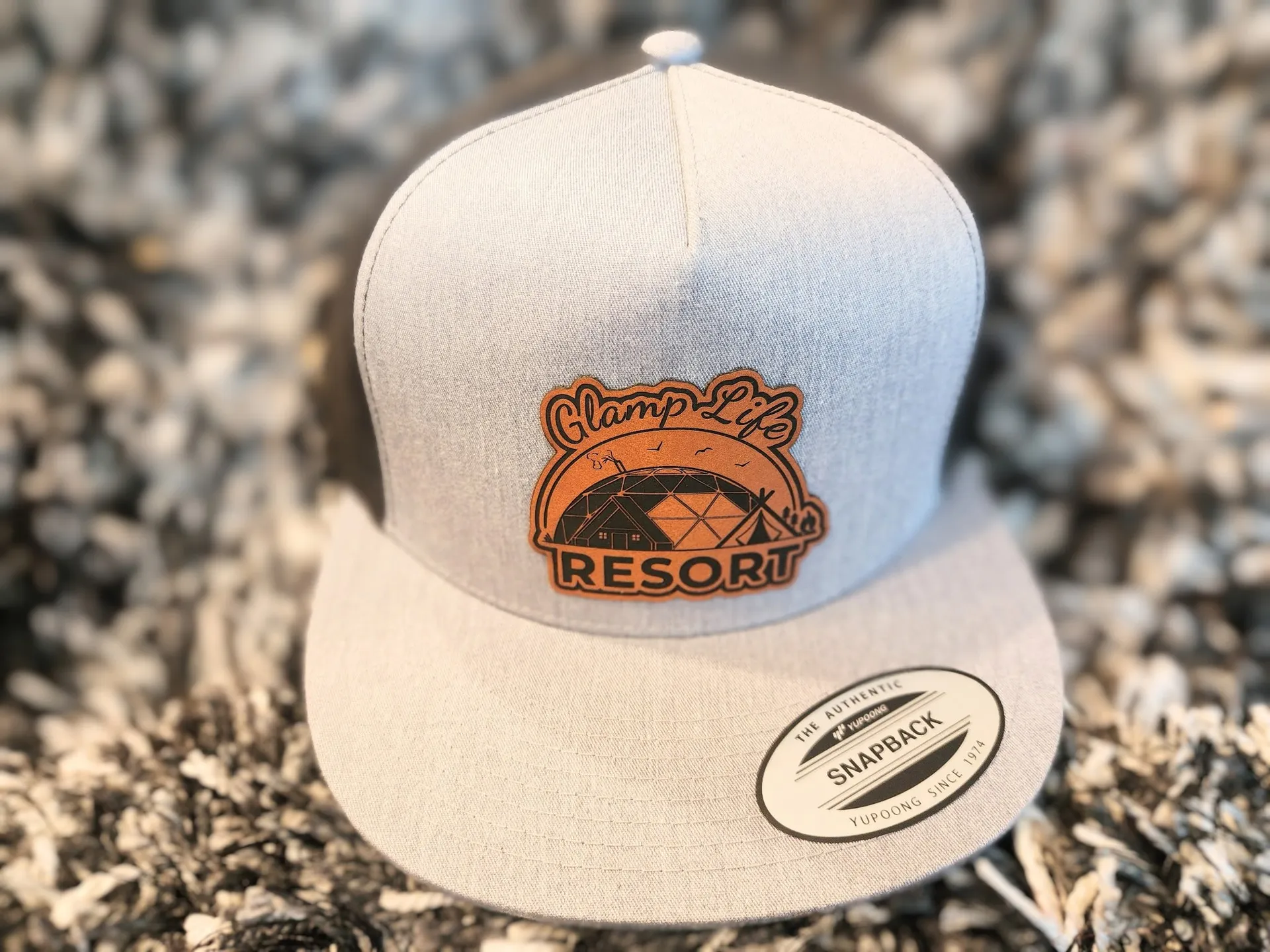 Glamp Life Resort Snapback Cap